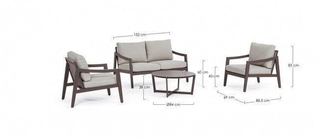 Set4 Lounge C-C Sirenus Kaffee Yk14