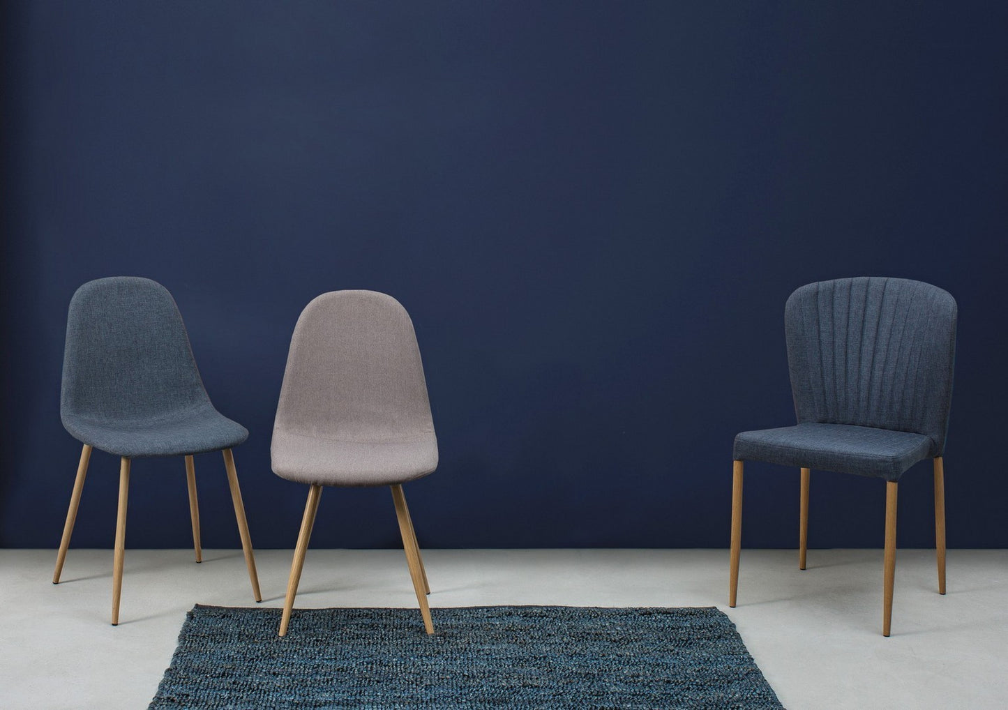 Blauer Sansibar-Teppich