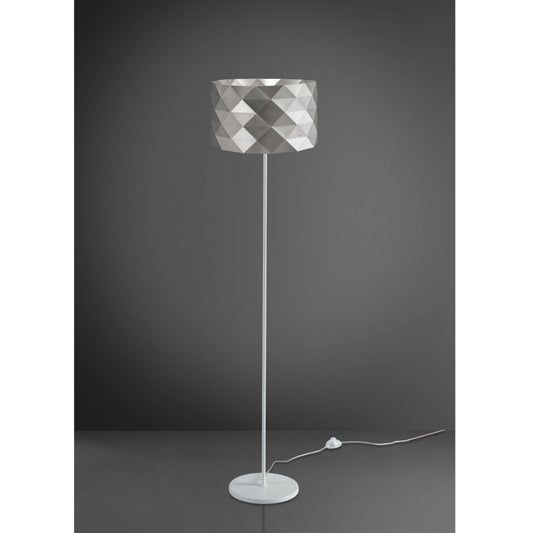 Piantana Base und Stelo Silver, Metall-Cm. 40 x 153h
