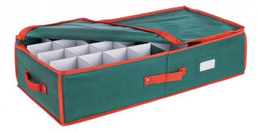 4x Container Weihnachtskugel Ret Grün 64p D80