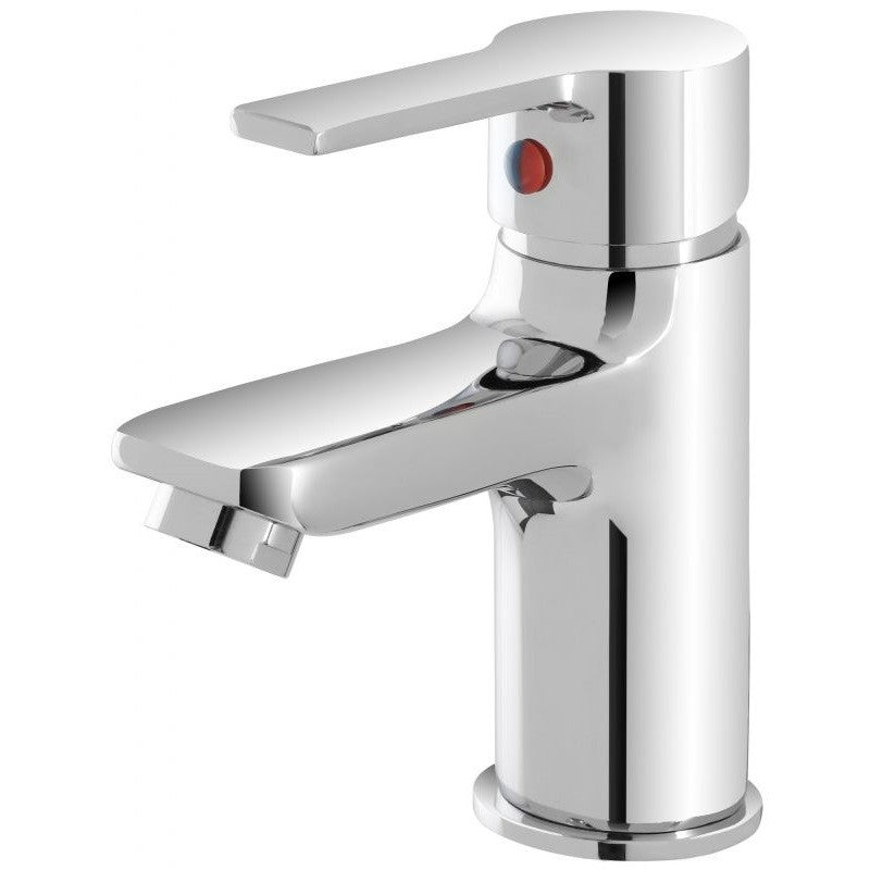 Waschtischmischer aus Stahl der PRIMA-Serie