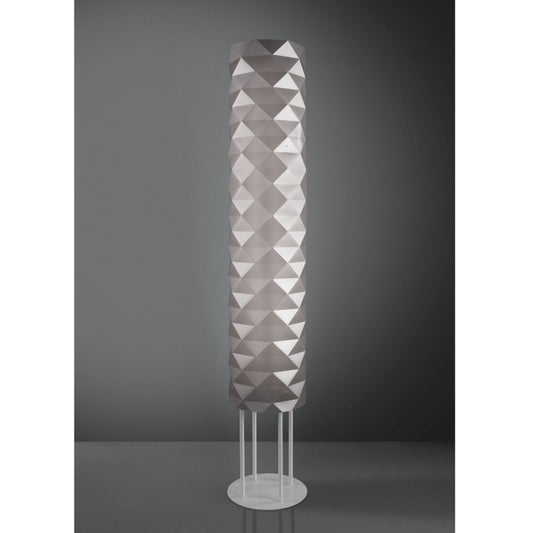 Mt Silver Base Stehlampe aus Metall 27 x 155h cm
