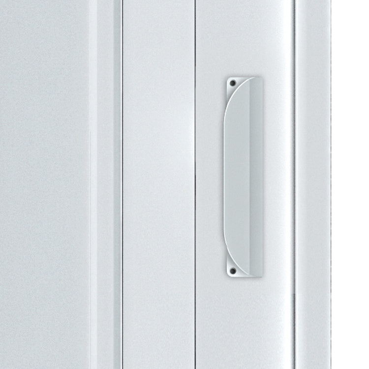 3L-Duschkabine, reduzierbarer Faltenbalg, zentrale Öffnung, Lux