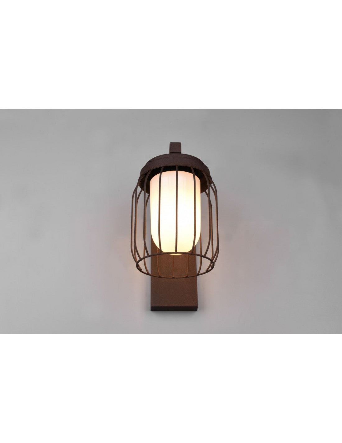 Rust Cage Wandleuchte 1xE27 Tuela IP44 Trio Lighting