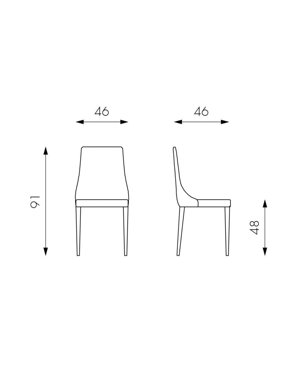 2x Sedia in der Myriam-grau-grau-grau-grau