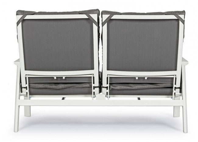 2-Sitzer Outdoor Liegesofa 152x81x98h cm