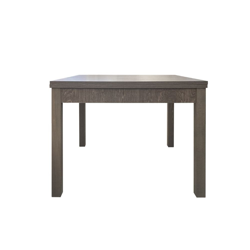 Doppelbarer Tisch Firenze graue Eiche 90x90