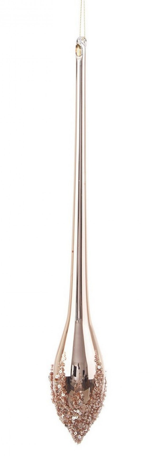 6x Anhänger VT Triumph Gold Pink Drop