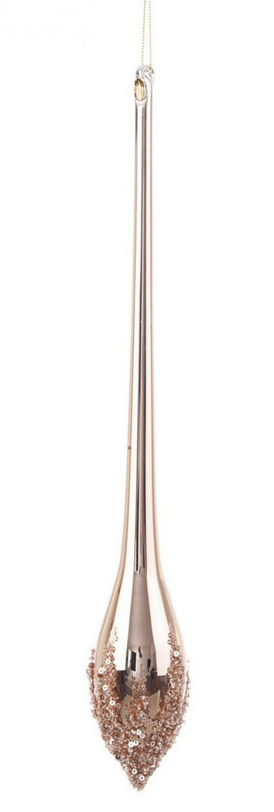 6x Anhänger VT Triumph Gold Pink Drop