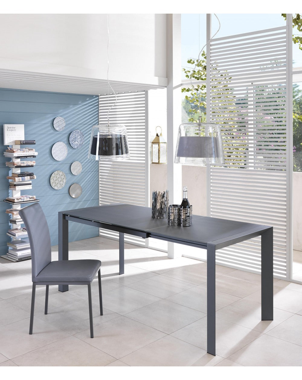 Ausziehbarer Tisch 122-182 x 80 cm - Pixel
