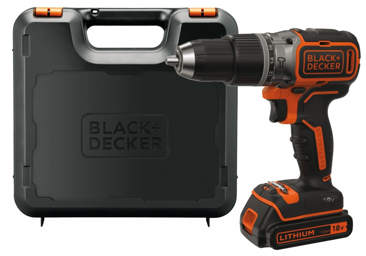 Black & Decker Bürstenloser Bohrer 18 V