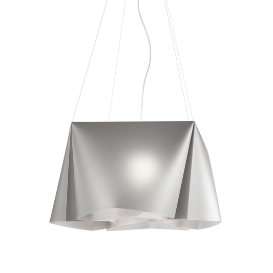 Silberne Aufhängung aus verchromtem Metall cm. 59 x 31h