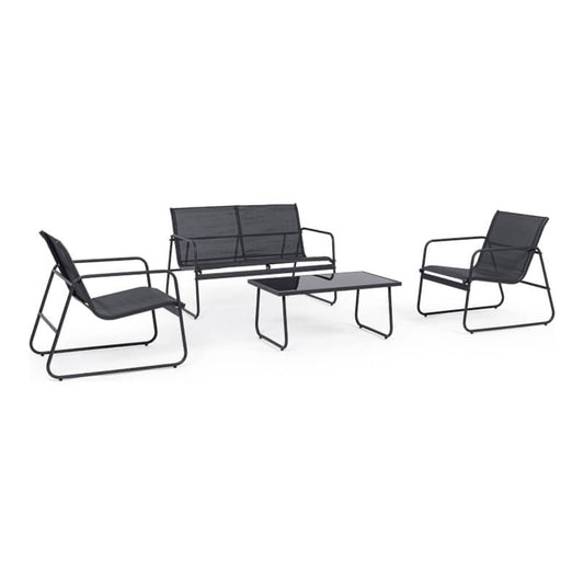 Set 4 pz Salotto von Markus Anthrazit