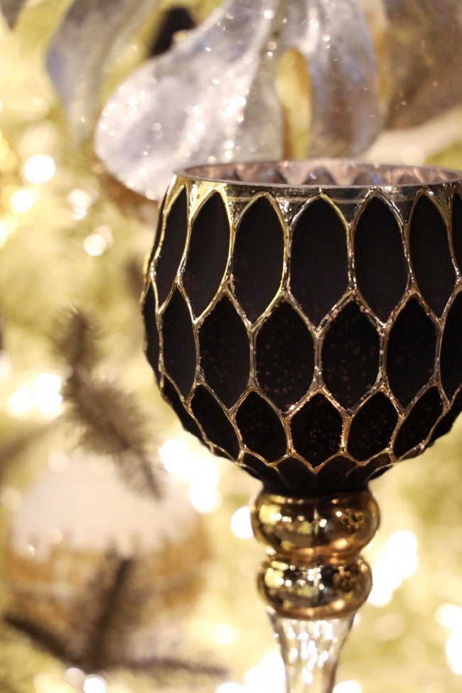 2x Set3 P.Candela 1p Rachel Black Glass