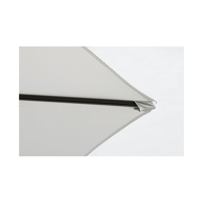 Gartenschirm mit 360°-Arm Texas 300x h260 cm Anthrazit-Natur