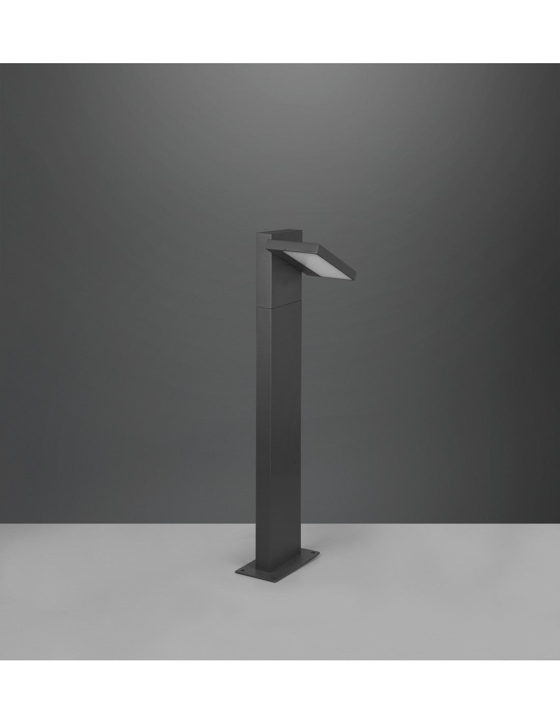 Outdoor Led Pole Aluminium Anthrazit Horton IP54 Trio Beleuchtung