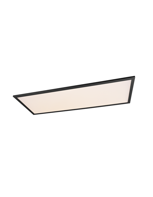Moderne LED-Dimmer-34-W-Alpha-Black-Trio-Beleuchtungsapplikations-Deckenleuchte
