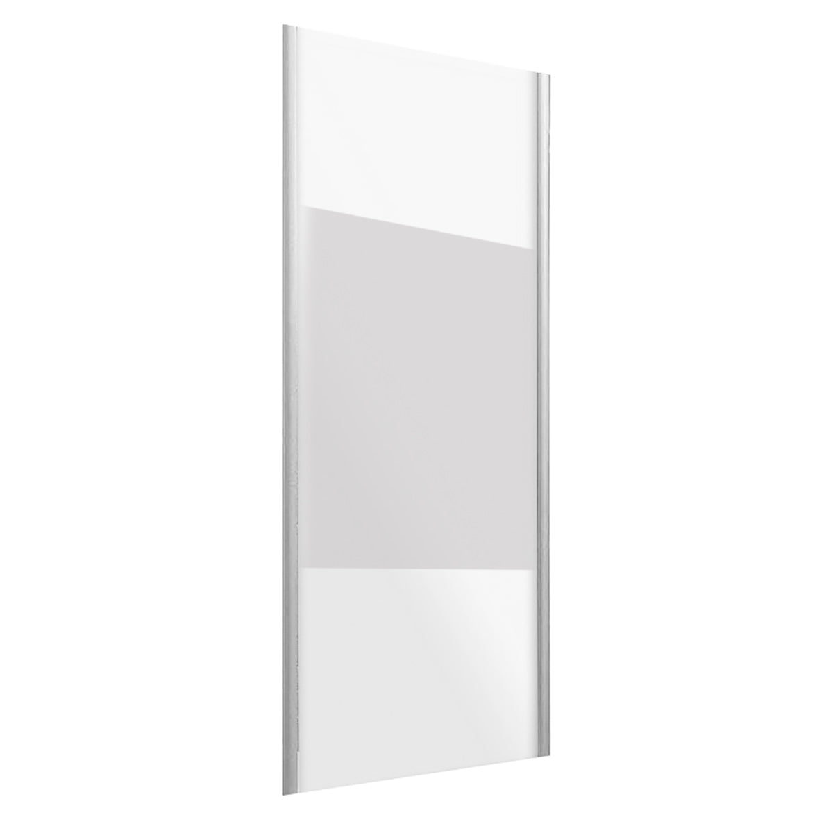 Duschwand aus Siebdruckglas – Essential 68–70 cm