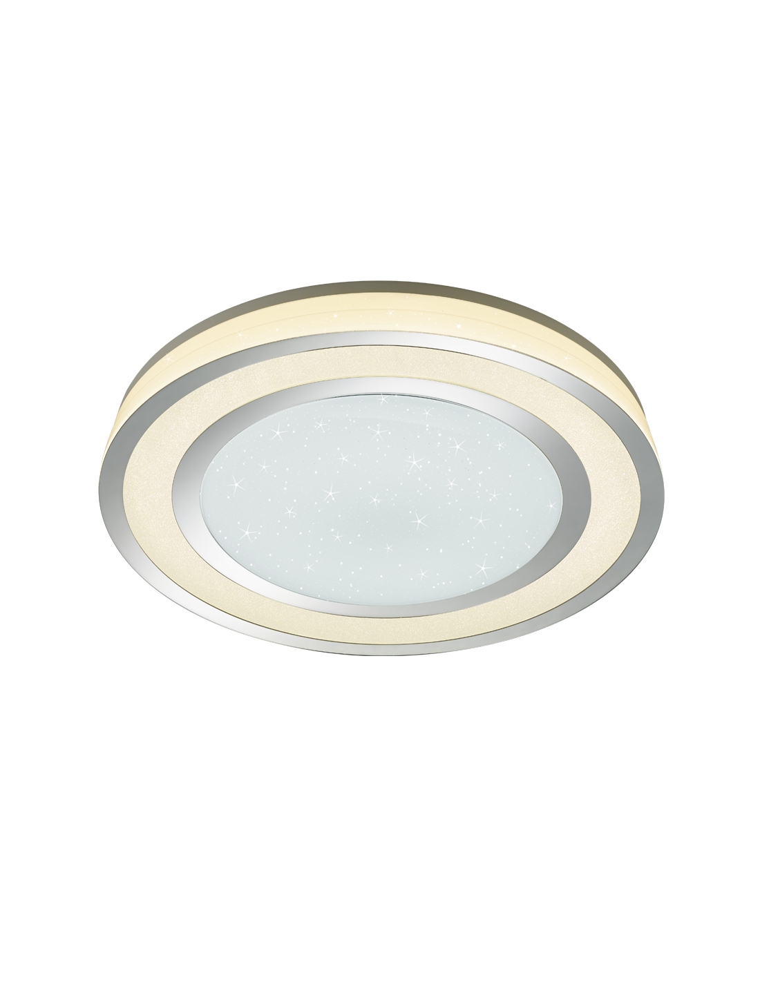 Plafoniera Applique Led 45w Noriaki Effetto Stering Trio Lighting