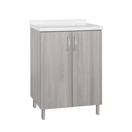 Easy Top Waschbecken aus Olmo Melamin – 60 x 50 cm (2 Türen)