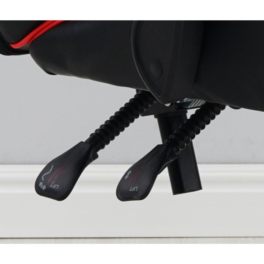 Poltrona gaming Mek rosso nera EFFEZ