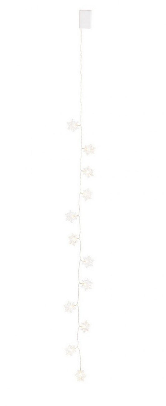 12x Kettendekor 12L Snowflake Classic Classic