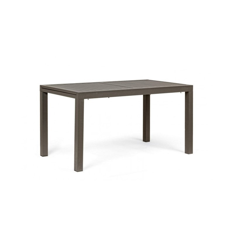 Ausziehbarer Aluminium Außentisch Caffè HILDE YK14 140-210x77x h75 cm