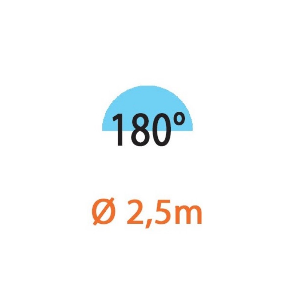 Mikroirrigator 180 Grade