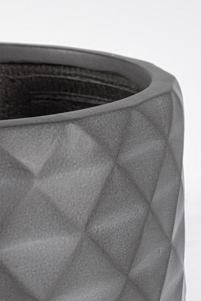 Set3 Pyramide zu anthrazitfarbener Vase