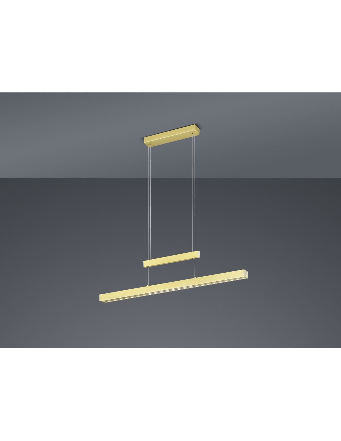 Suspension Moderne Trajan Led Touch Dimmbare Messing Trio Beleuchtung
