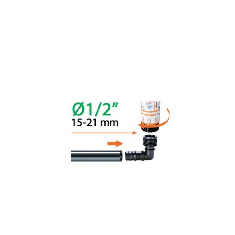 Winkelgewinde 1-2" (15 - 21 mm)
