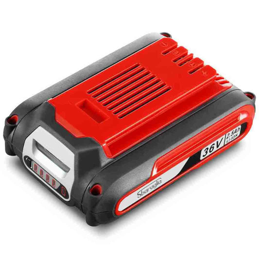 Batterie: 36 V 2,5 Ah