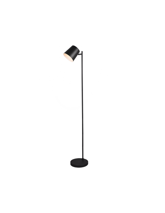 Dimmbare LED-Touch-Stehleuchte Blake, H125 cm, Schwarz, Trio-Beleuchtung
