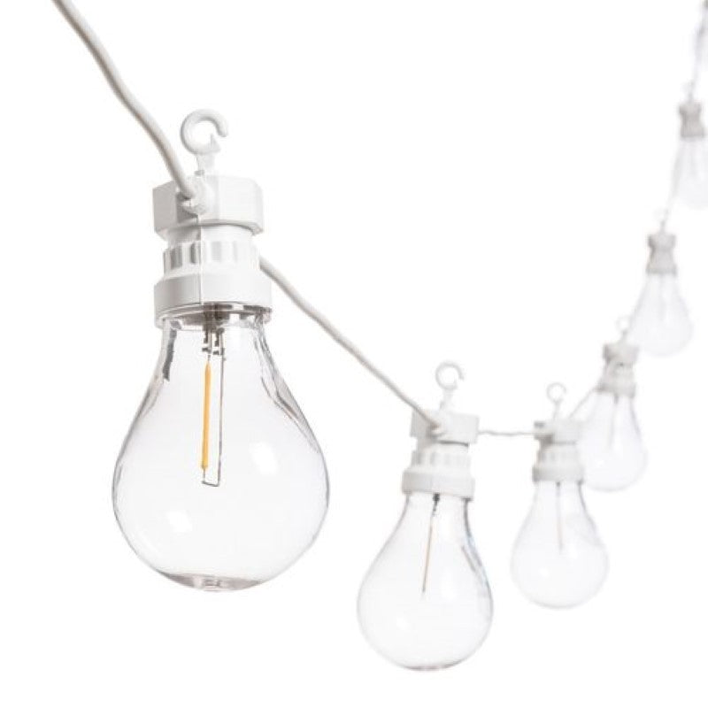 Kette mit 10 Lampenfilament-LEDs, 5,5 m