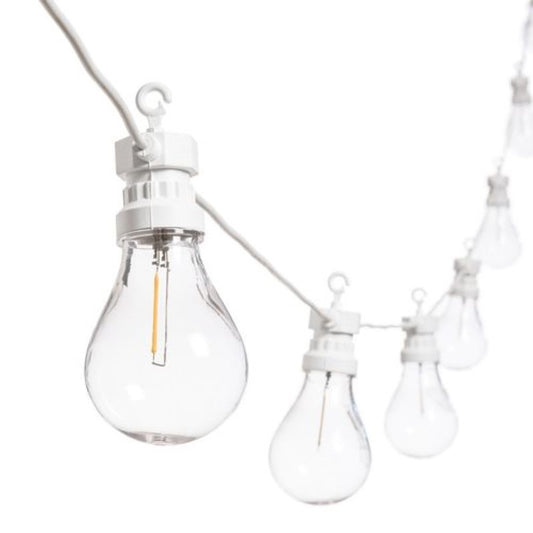 Kette mit 10 Lampenfilament-LEDs, 5,5 m