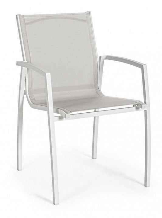6x Sedia C-Br Hilla Bianco Cloud Ld30-