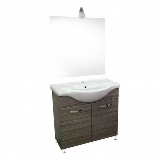 Antonella Badezimmerschrank Cm. 85 Palisander