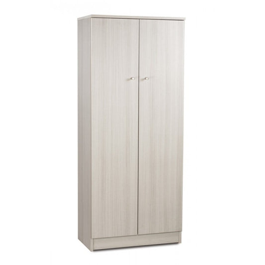 Zweitüriger Mehrzweck-Kleiderschrank Eukalyptus 62x34x H147 cm