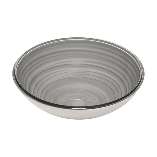 Guzzini Twist S graue Schüssel