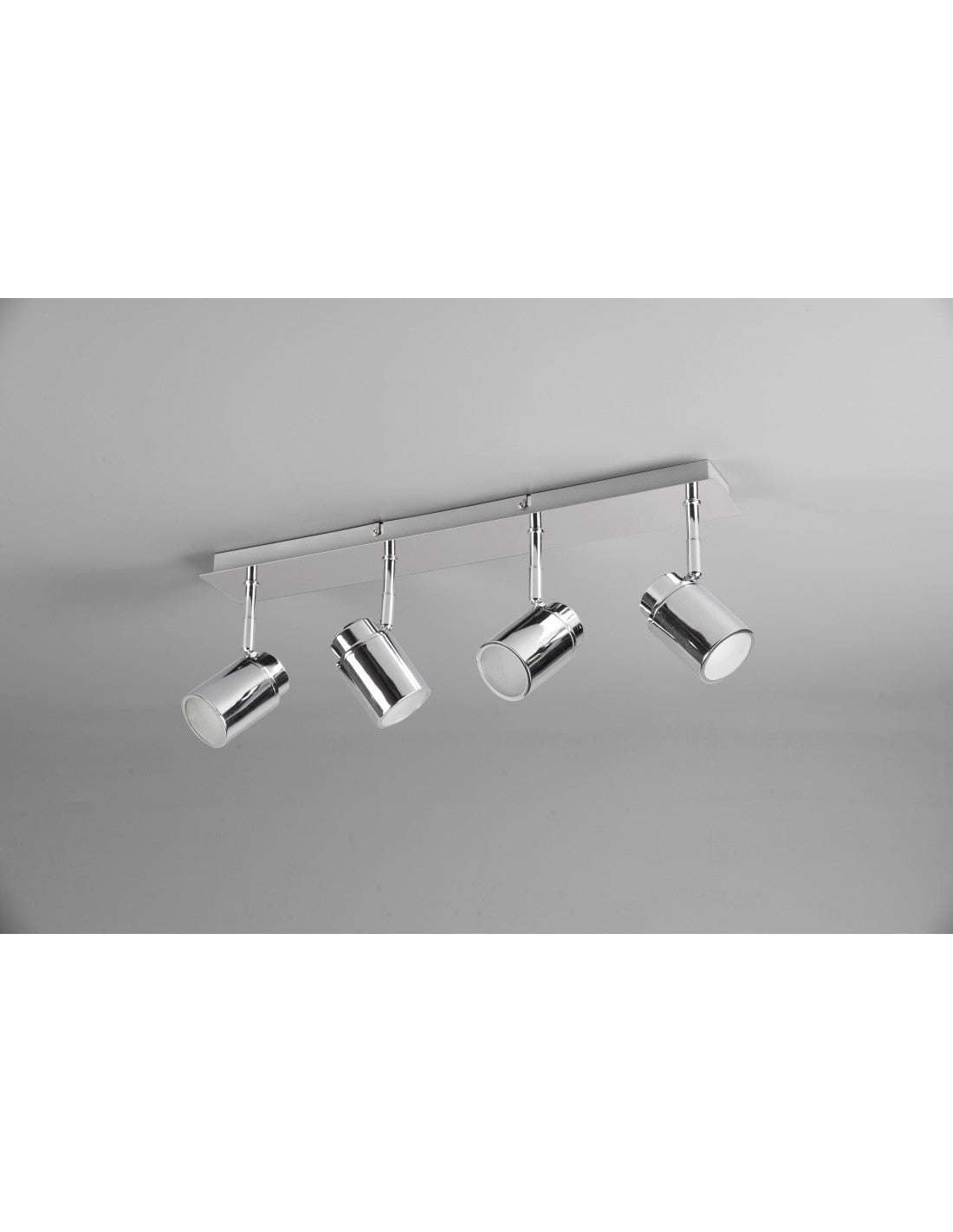 Linear Bar 4 verstellbare Strahler Metall Chrom Angel Trio Lighting