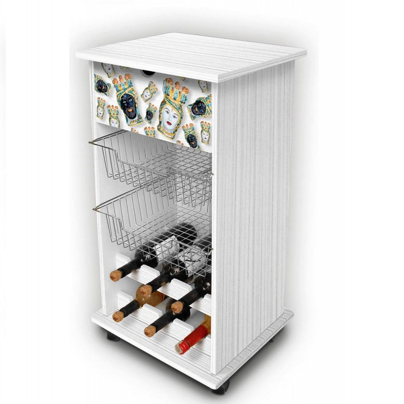 Mori Siciliani Küchenfruchtwagen 40x45x85h cm