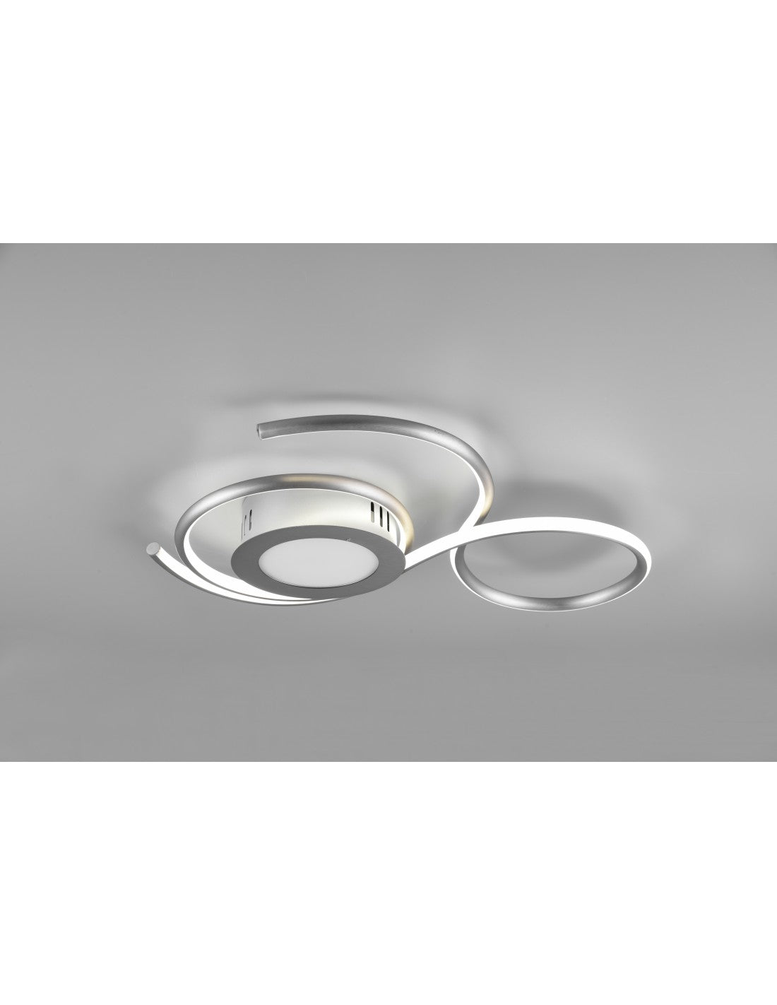 Plafoniera Moderna Led Dimmer Für Sogtag Jive Nichel Trio Lighting