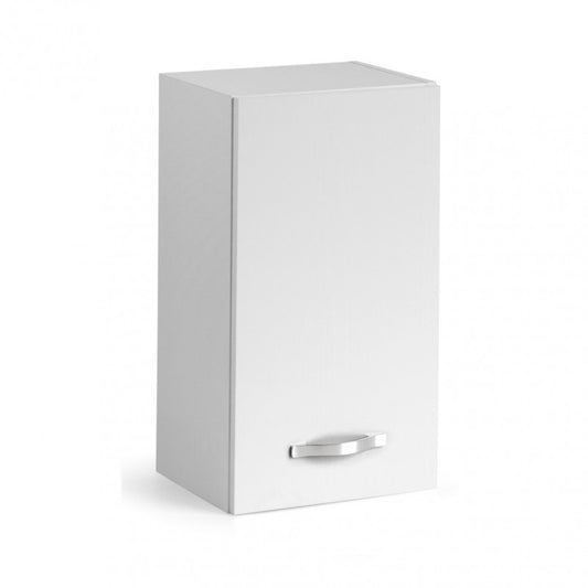 Hängeschrank für modulare Küche, Farbe Weiß, 40x32xH 72 cm, 1 Tür