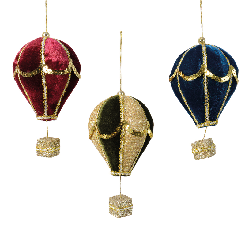 Weihnachts-Heißluftballon-Aufhänger H13