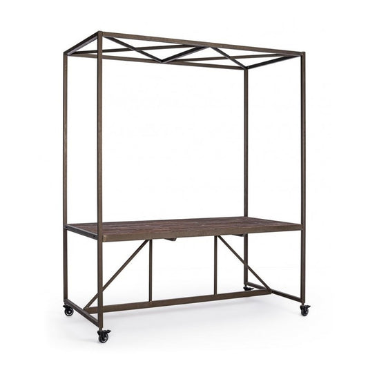 Industriesteller Aussteller mit Dach 180x220h cm