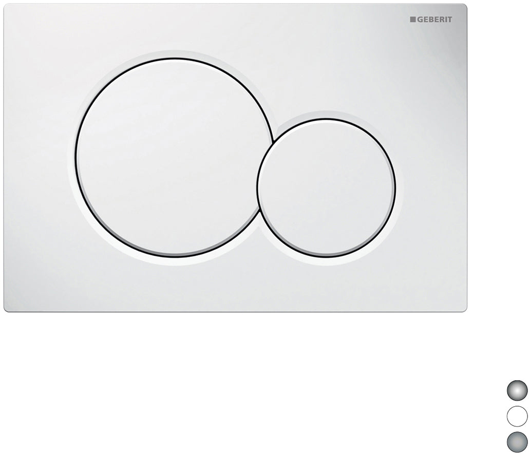 Black Plakette für Sigma01 Geberit