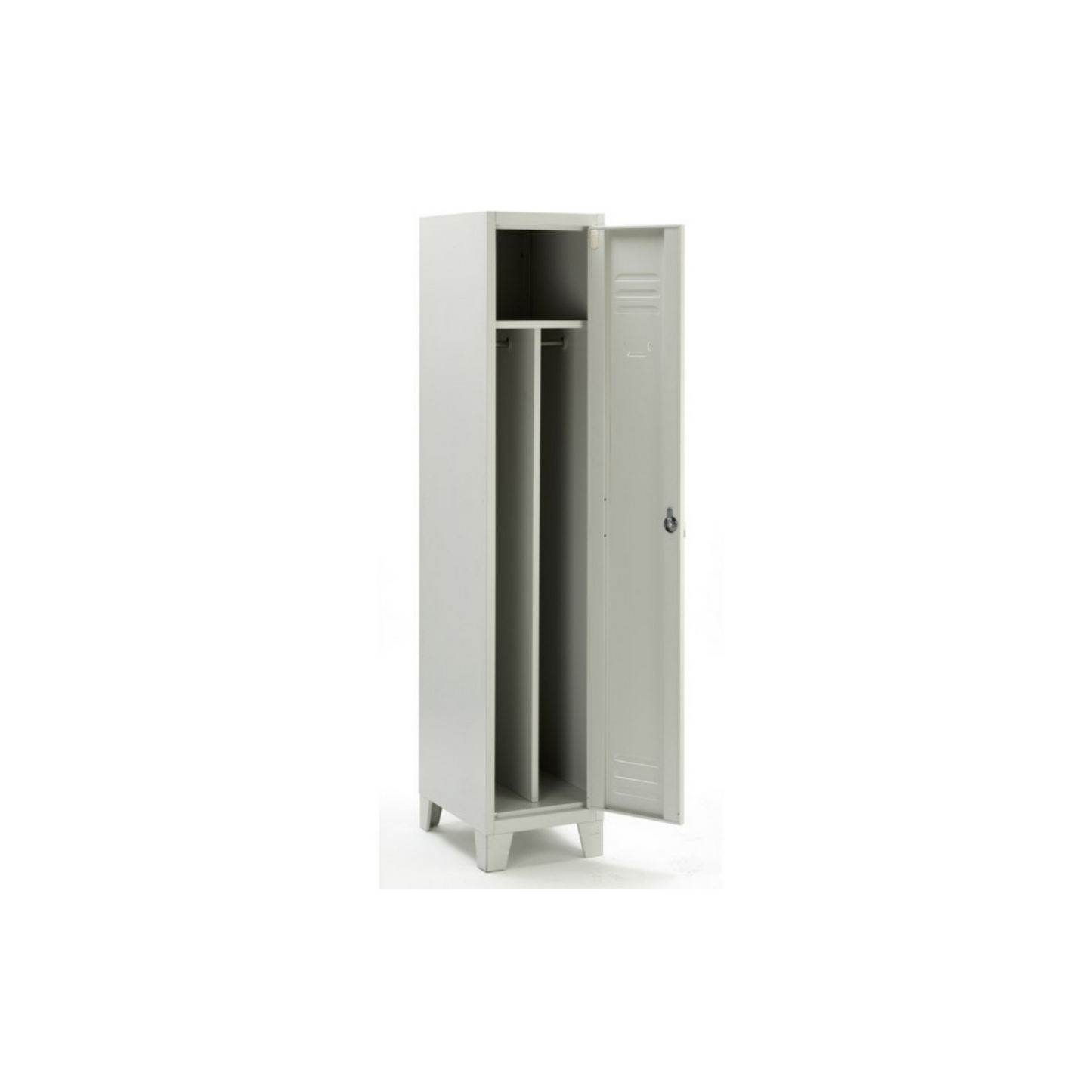Dirty-Clean-Kleiderschrank, 1 Tür, 179 x 36 x 50 cm, Bausatz