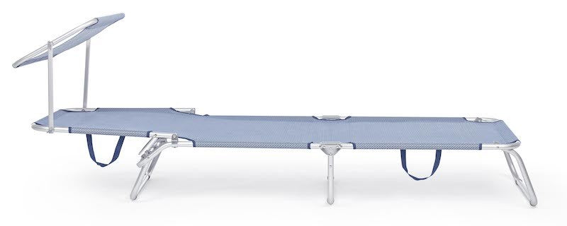 BETT MIT CROSS BLUE MIX DACH