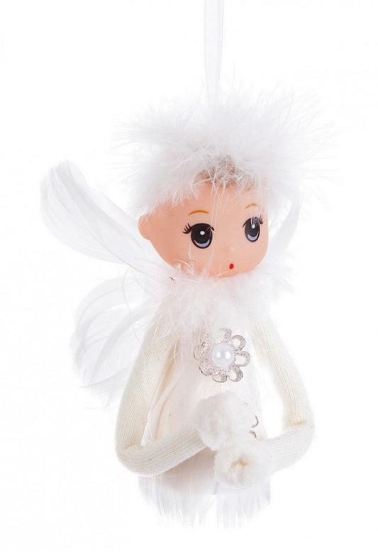 8x Anhänger Karol Angelo Bianco 6x12H