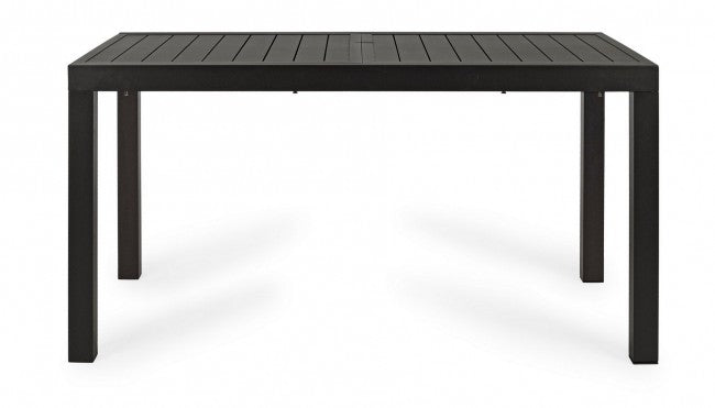 Aluminiumsalzentaluminiumsalzentil, 140-210x77x h75 Aluminiumsalzbraun